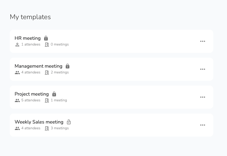 Third visual of Topical meeting software